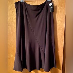NY&CO a-line brown skirt